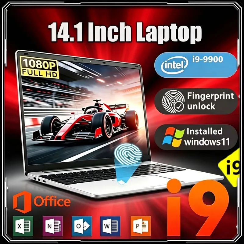 Pc Gaming Uk - Nouvel Ordinateur Portable 14,1 Pouces Windows