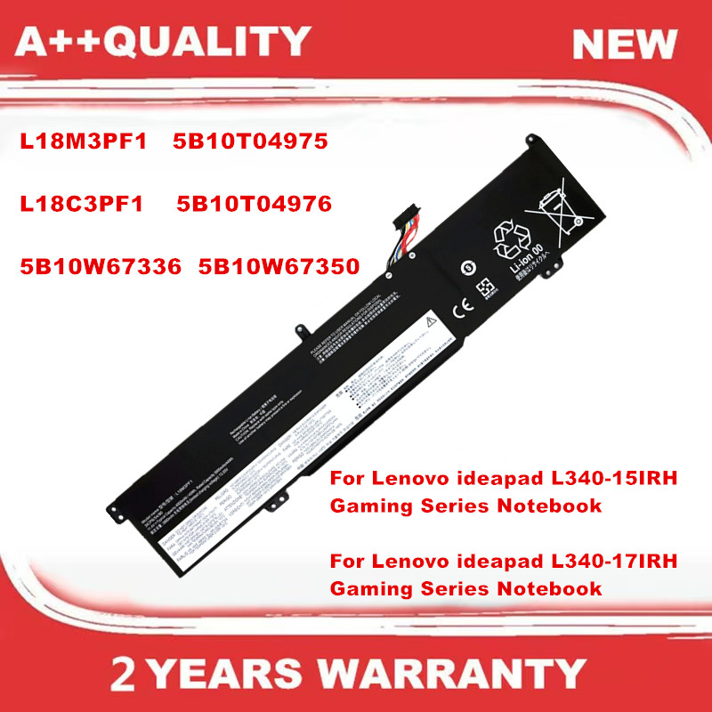 Pc Gaming Lenovo - Batterie d'ordinateur portable L18M3PF1 pour Lenovo