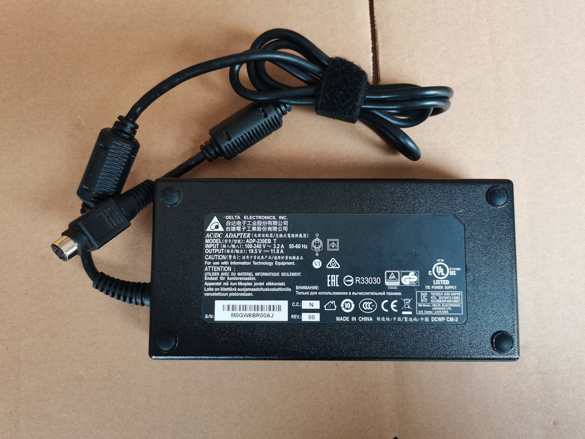 Pc Gaming Uk - Adaptateur secteur OEM Delta 230W 19.5V