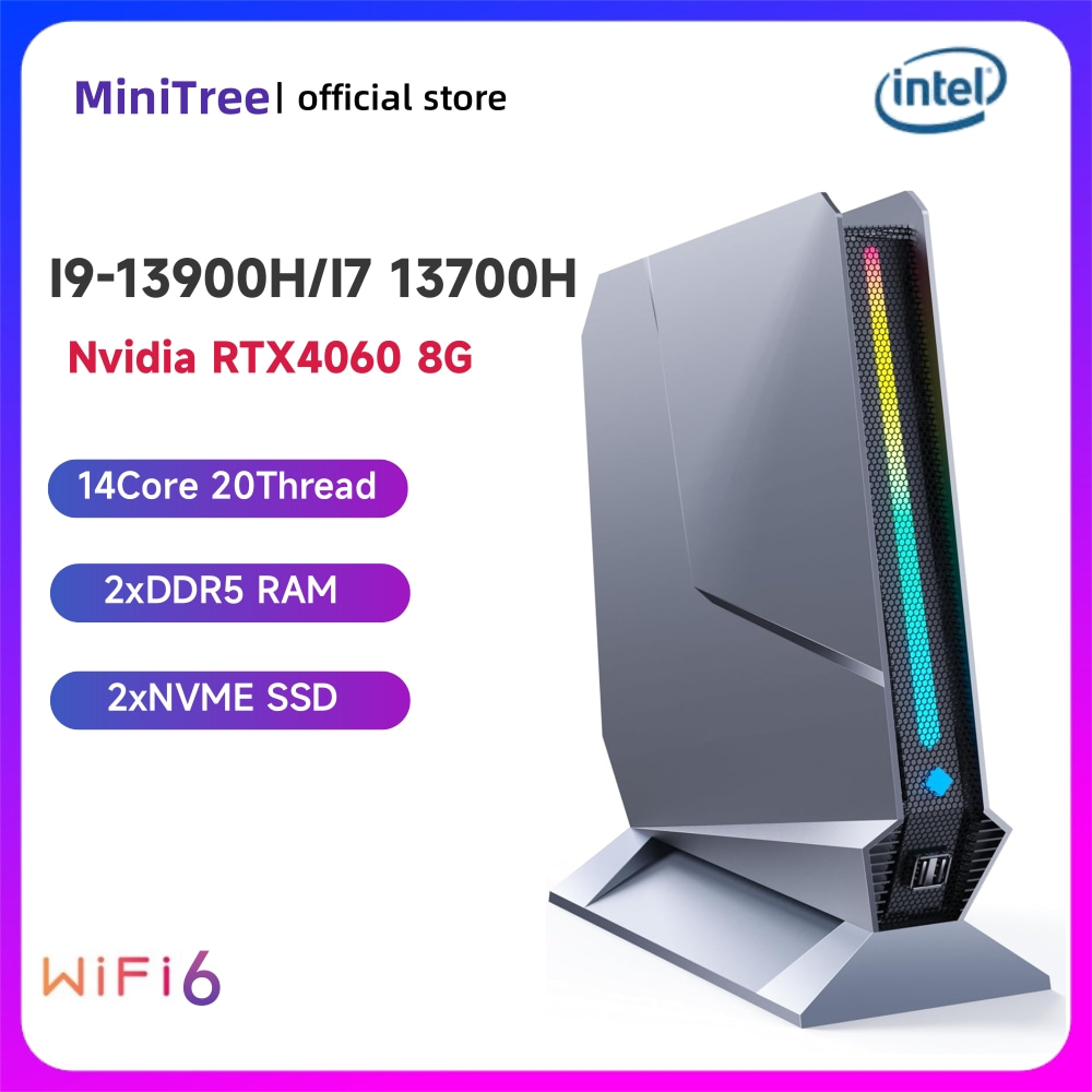 Pc Gaming Nvidia - Mini PC de jeu de bureau,