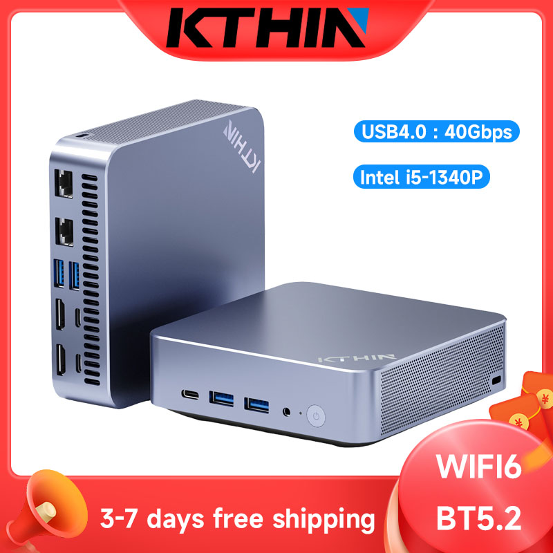 Pc Gaming Ddr5 - Mini PC Ordinateur i5-1340P WIFI6 BT5.2