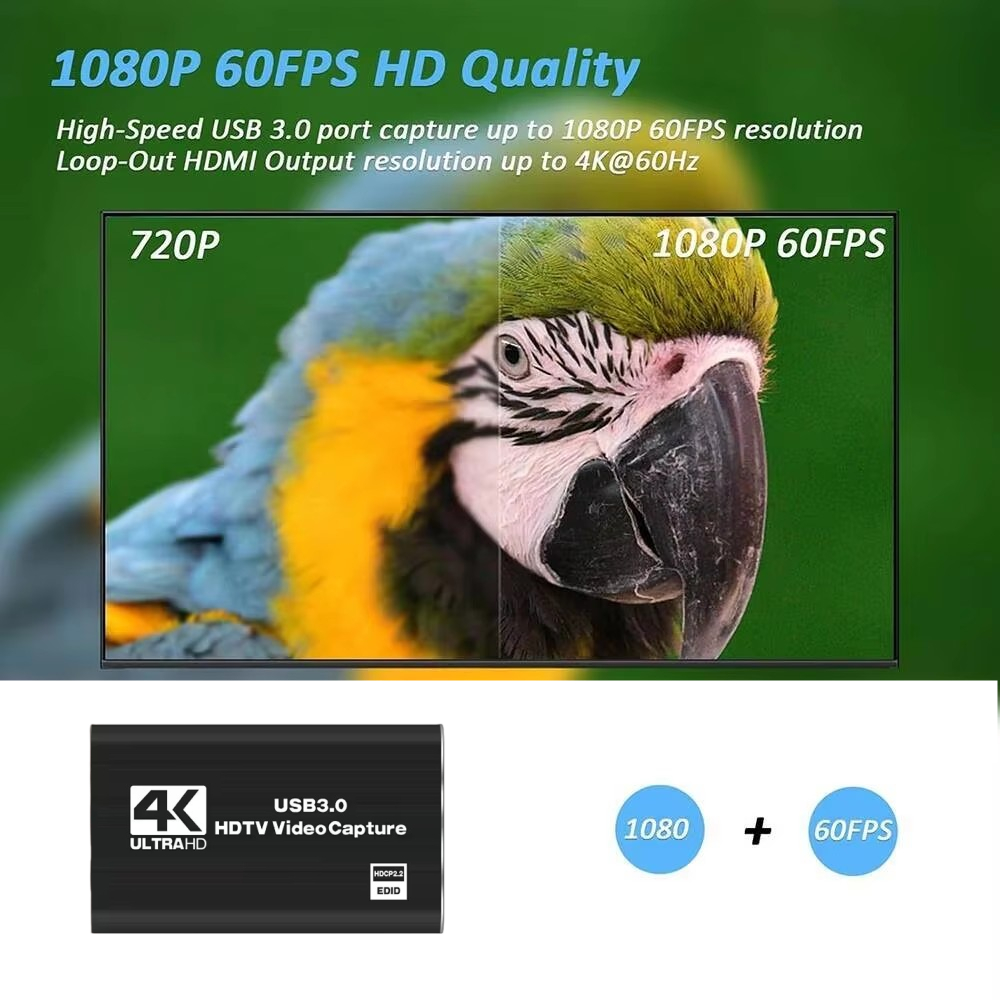 Carte de capture vidéo 4K HDMI - Capture Card Hdmi avis et prix