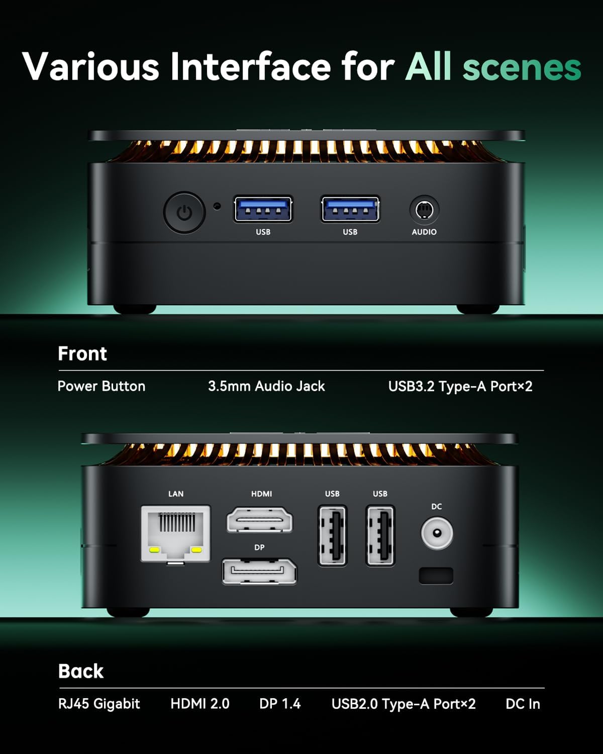 Mini PC KAMRUI AMD R3 3250U 8  - Pc Gaming Nvidia avis et prix