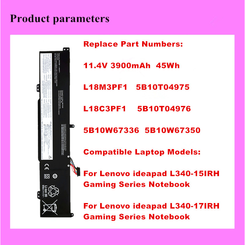 Batterie d'ordinateur portable - Pc Gaming Lenovo avis et prix