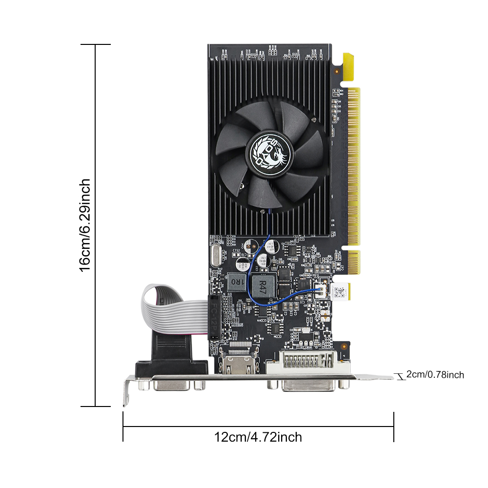 SOYO NVIDIA GPU GT610 2G Carte - Pc Gaming Nvidia avis et prix