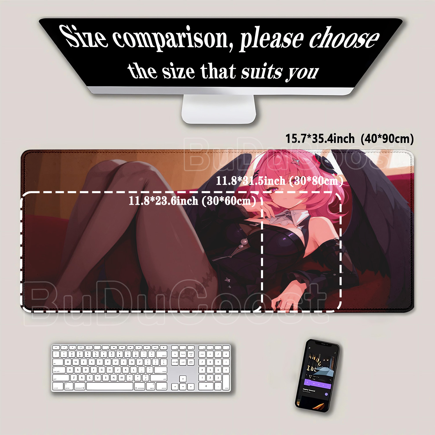 Tapis de souris XXL avec impre - Pc Gaming Zone avis et prix