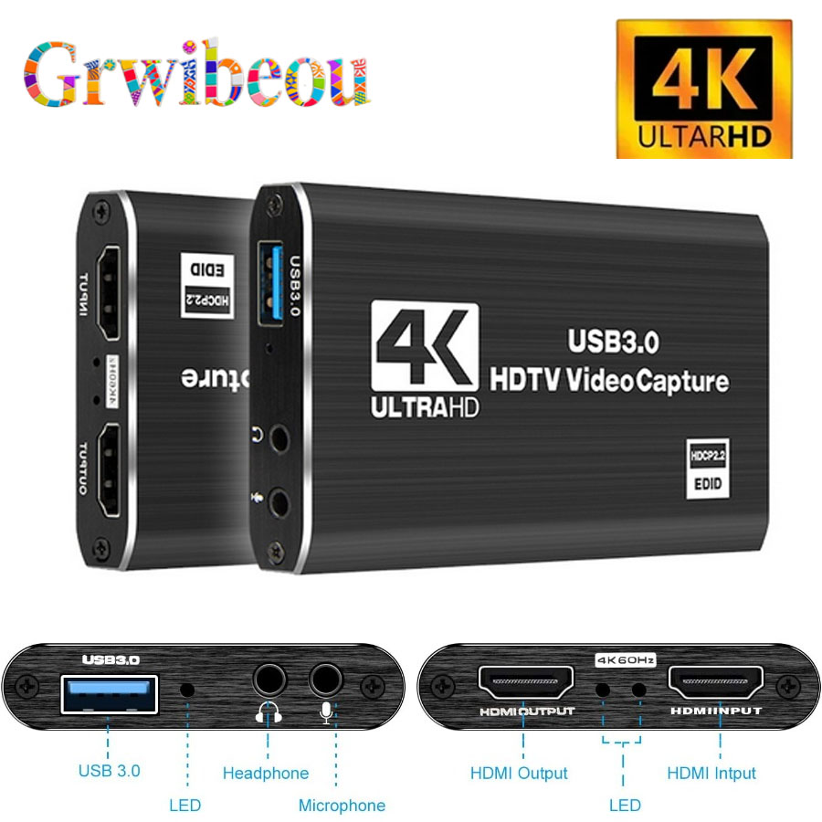 Carte d'acquisition vidéo 4K U - Capture Card Hdmi avis et prix