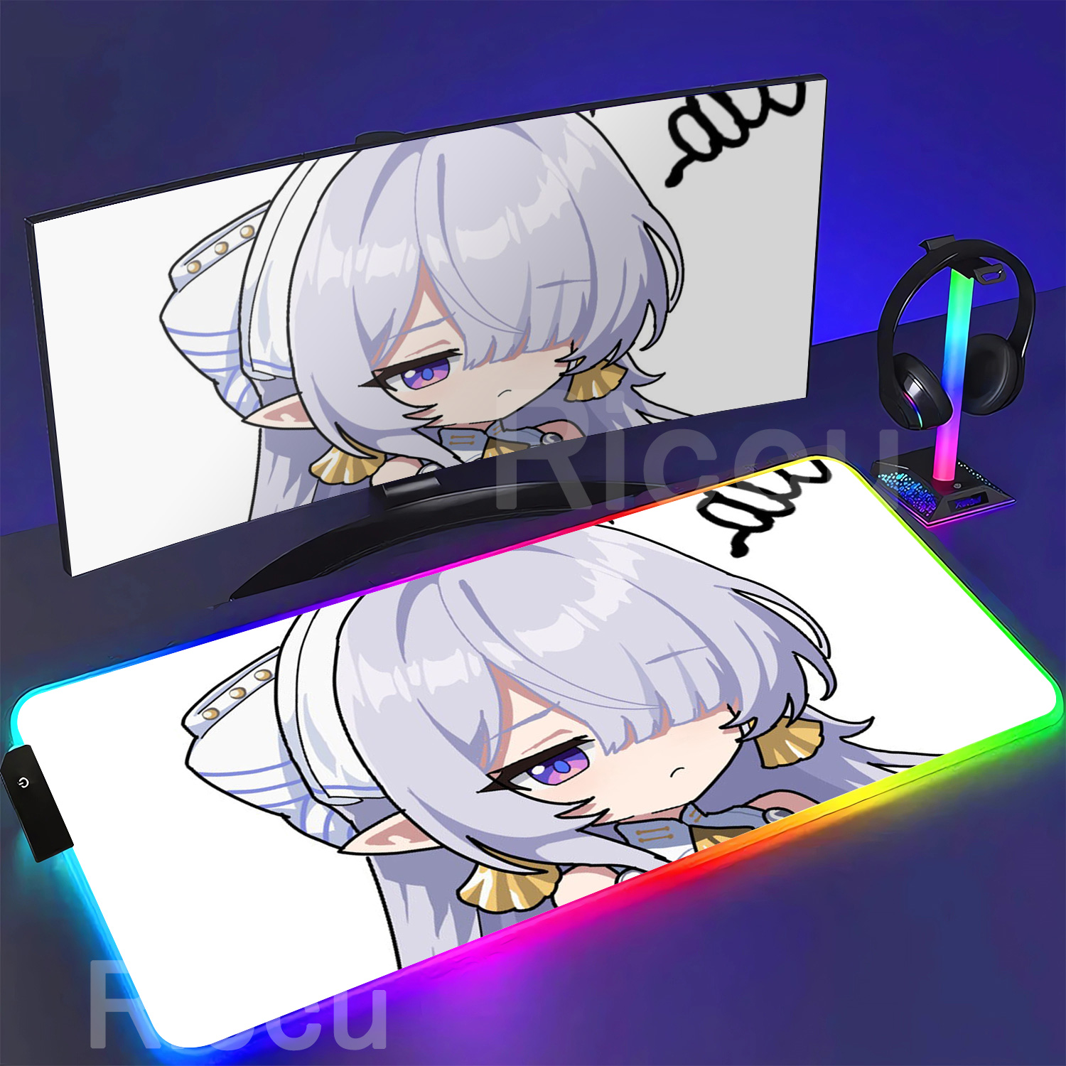 Tapis de souris RGB Velina Air - Pc Gaming Zone avis et prix