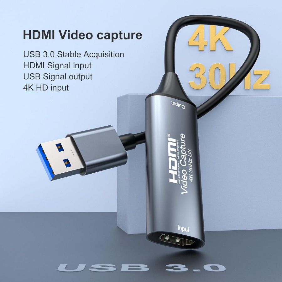 Carte de capture vidéo 4K USB3 - Capture Card Hdmi avis et prix