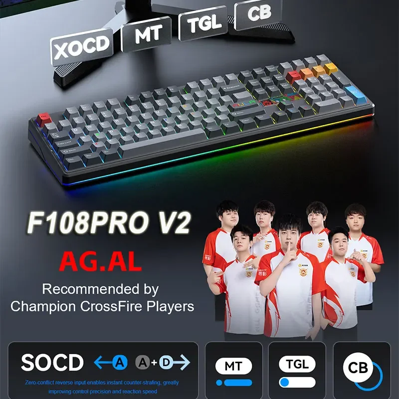 Clavier mécanique AULA F108 Pr - Pc Gaming Uk avis et prix
