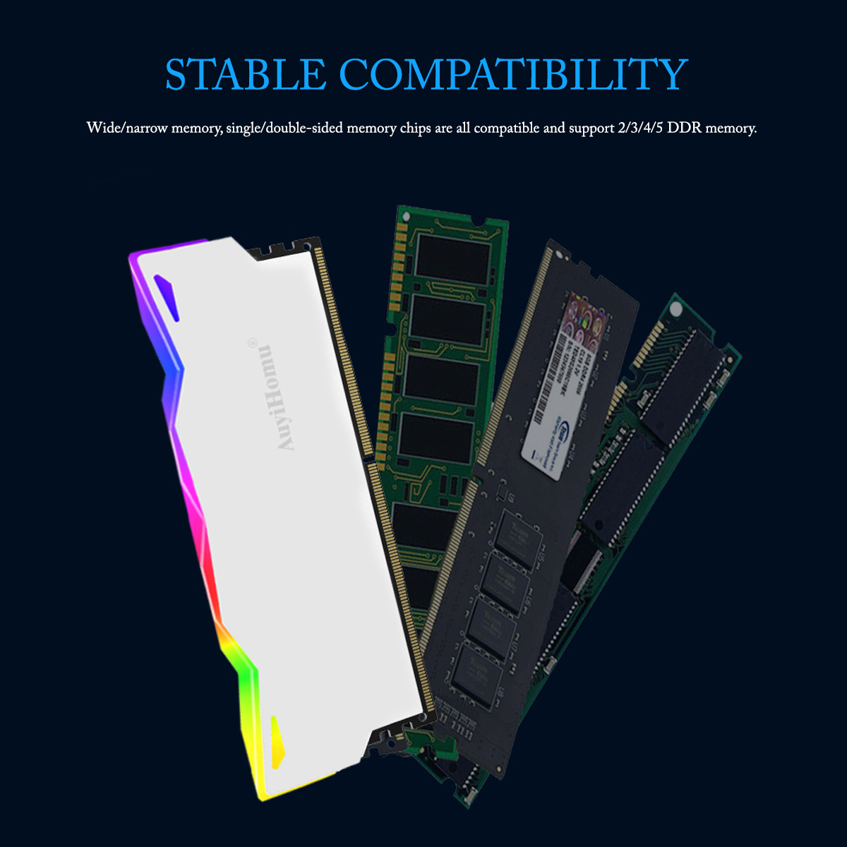 Dissipateur thermique RGB Auyi - Pc Gaming Ddr5 avis et prix